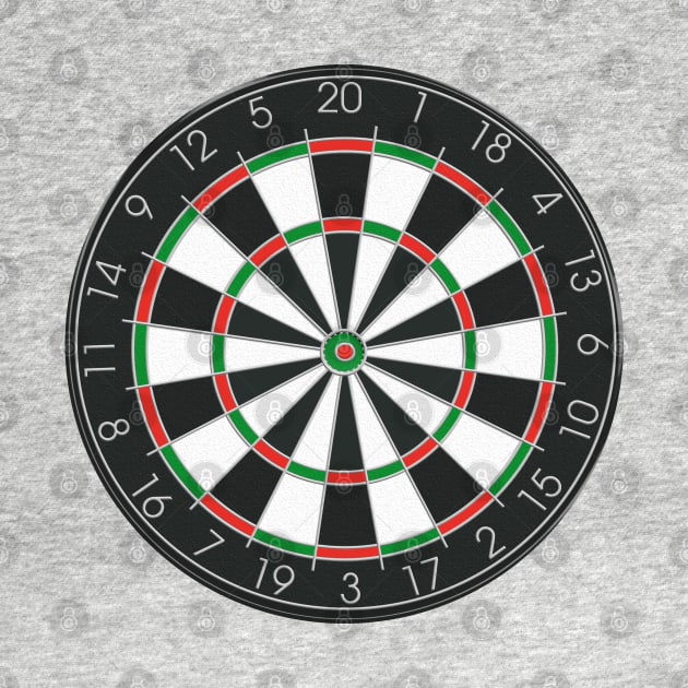 Large Dartboard by TinaGraphics